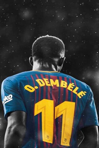 Ousmane Dembele Hintergrund Lade Auf Dein Handy Von Phoneky Herunter