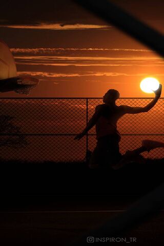 Chasing the Golden Hour 🌅🏀