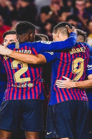 Unity in Red and Blue: FC Barcelona's Spirit ⚽💙❤️