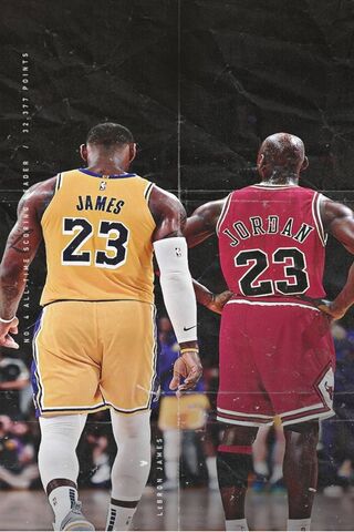 Lebron and Jordan