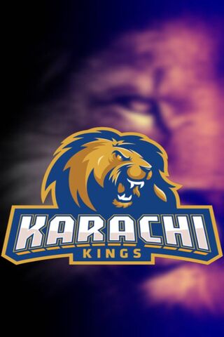 Roaring Pride: The Karachi Kings Emblem 🦁🏏