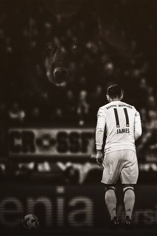 The Wolf Within: James Rodriguez on the Field 🐺⚽