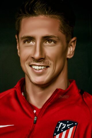 Fernando Torres: The Iconic Striker's Smile ⚽️😊