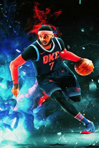 Melo in Motion: The Art of Basketball 🎨🏀