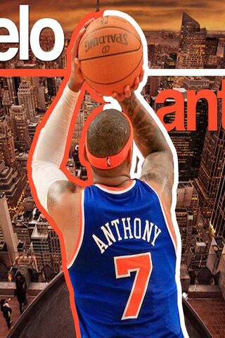 Carmelo's Skyline Shot 🌆🏀