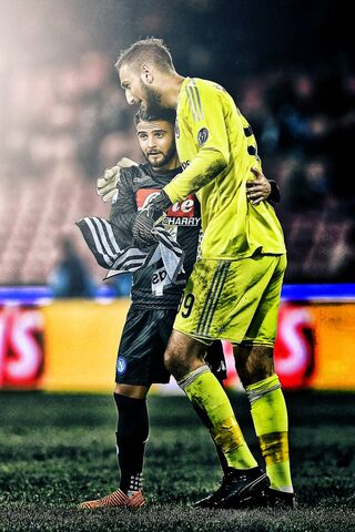 Gianluigi's Guardian Moment: A Goalkeeper's Embrace 🥅🤗