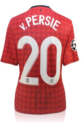 The Legacy of Van Persie: A Signed Tribute ⚽️✍️