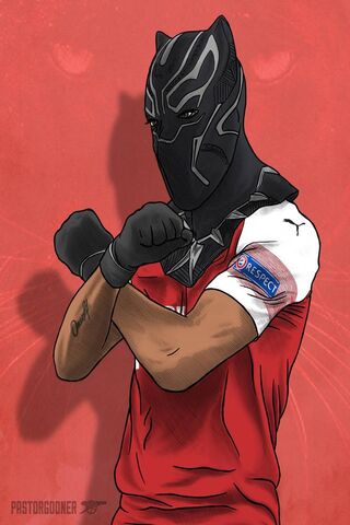 Aubameyang: The Black Panther of Football 🐾⚽️