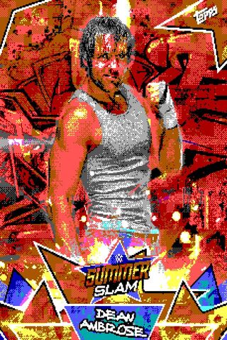 The Unpredictable Lunatic: Dean Ambrose at SummerSlam! 🎉💪