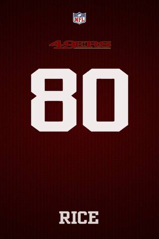 Legendary 49ers: Rice's Iconic Number 80 🏈✨