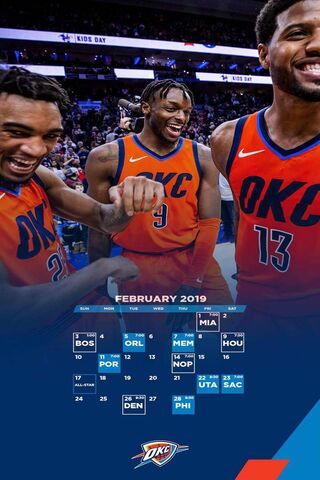 OKC February Fun: Game Schedule & Highlights! 🏀✨