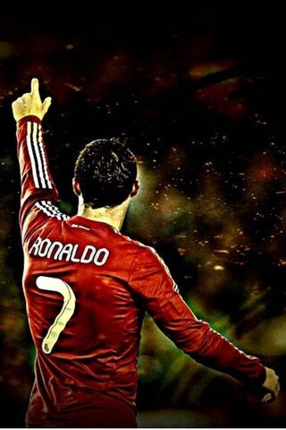 The Iconic Celebration of Ronaldo 7 ⚽✨