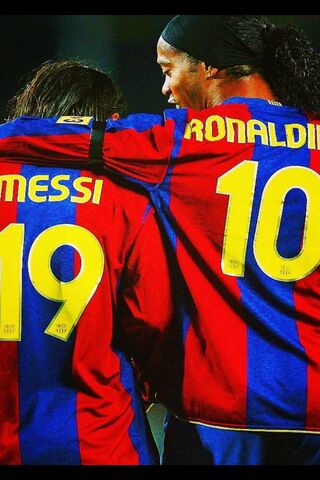 Messi e Ronaldinho