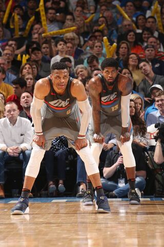 Dynamic Duo: Westbrook and George in Action! 🏀🔥