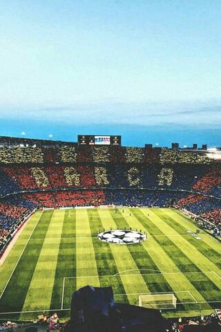 The Heart of Football: Camp Nou Under the Stars 🌟⚽