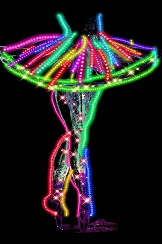 Radiant Dance of Light 🌈✨