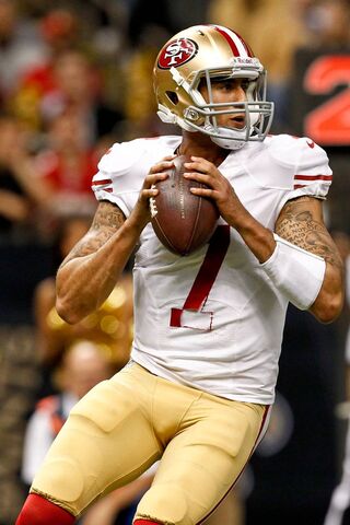 The Bold Quarterback: Colin Kaepernick in Action 🏈