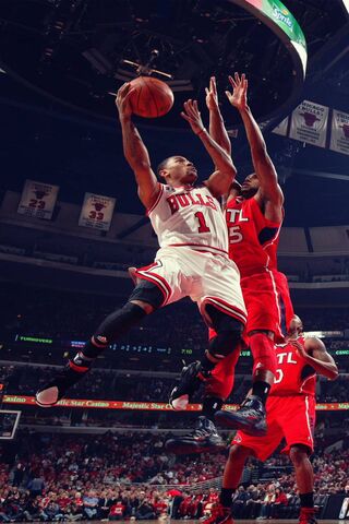 Derrick Rose Ip6 Wallpaper Download To Your Mobile From Phoneky