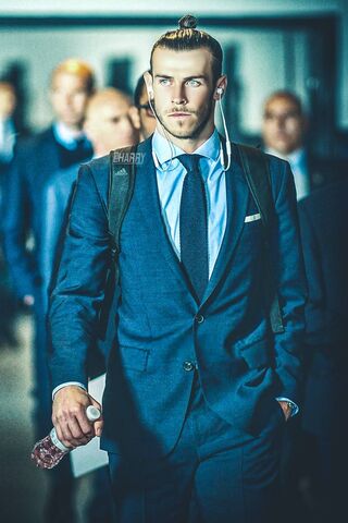 Stylish Arrival: The Elegance of Gareth Bale