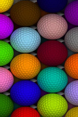 Golf đầy màu sắc