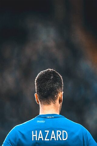 The Back of a Legend: Eden Hazard in Action ⚽️✨