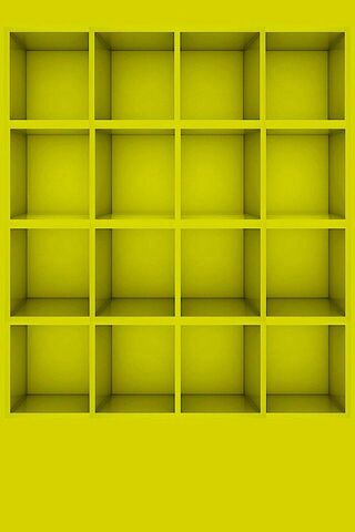 Bright Spaces: The Vibrant Yellow Shelves