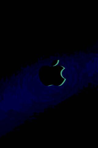 Emerald Glow: The Apple Spotlight