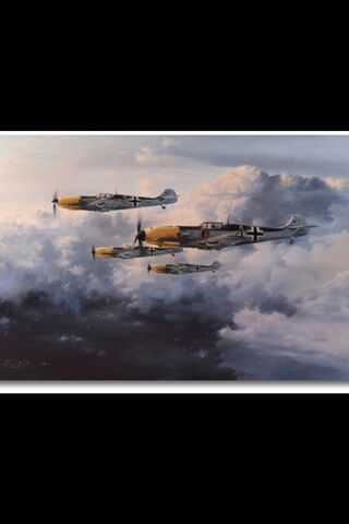 Wings of History: The Bf-109 in Action ✈️☁️
