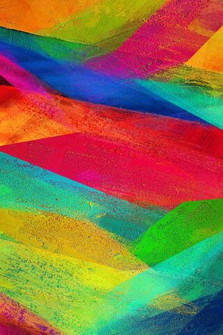 Vibrant Waves of Color: Galaxy Note 4 Wallpaper 🌈