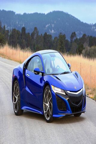 The Stunning Acura NSX: A Blue Marvel on Wheels! 🚗💙