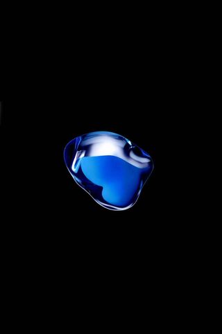 Sleek Blue Elegance: iP..