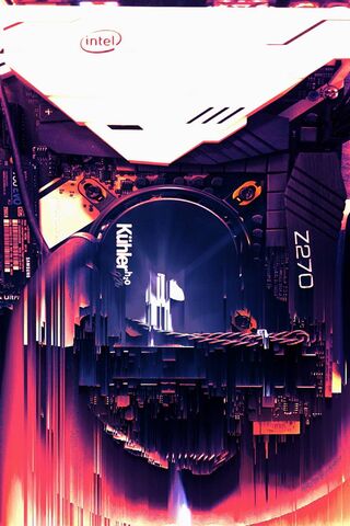 Igniting Performance: The CPU Fire