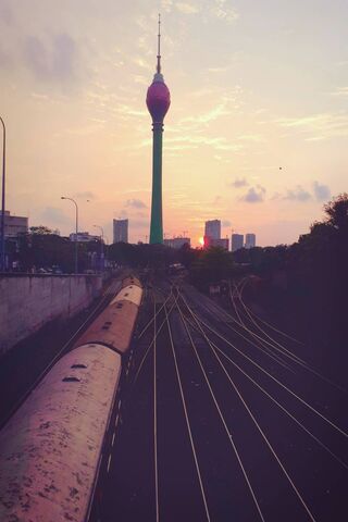 Lotus Tower: A Beacon of Beauty 🌸🌇