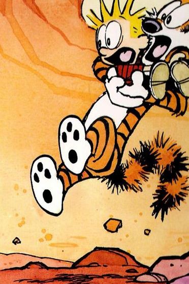 Kejutan Calvin dan Hobbes