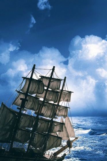 Tempestade de navio à vela