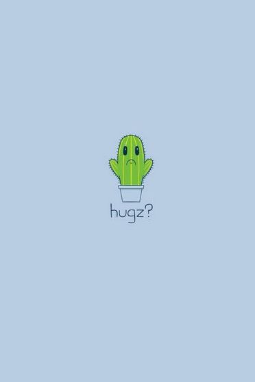 Cactus Ask For Hug