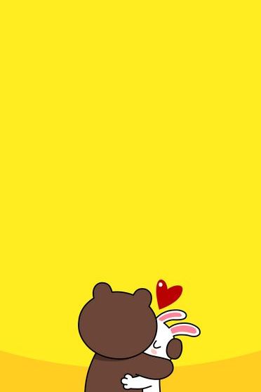 LINE Brown e Cony Hug