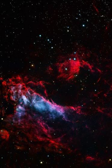 Dark Red Nebula
