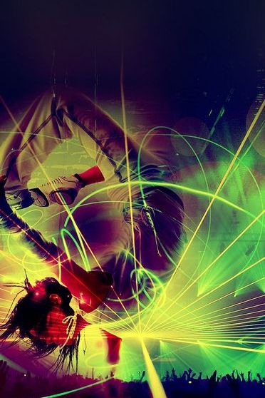 Dark Concert Laser