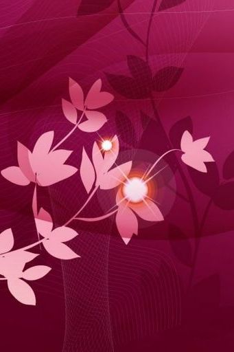 Vector Pink Groups Leaves Line