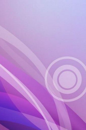 Purple Curves And Circles