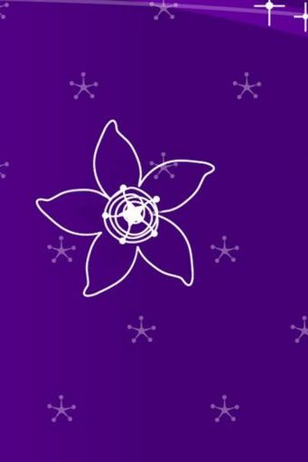 Abstaktsiya Flowers Purple