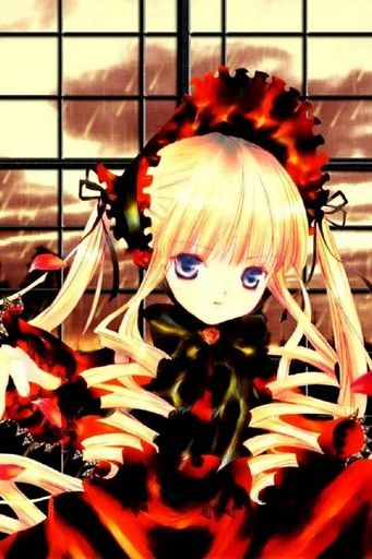 Rozen Maiden Shinku Girl Blond Rain