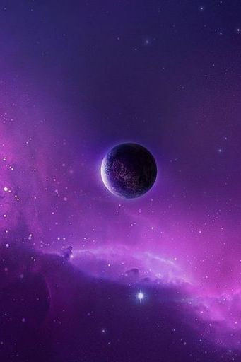Purple Planet Wallpaper - Download to your mobile from PHONEKY