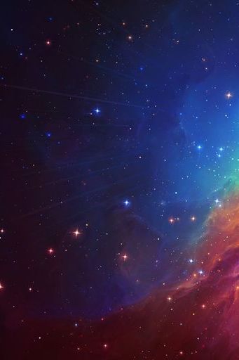 Beautiful Colourful Galaxy