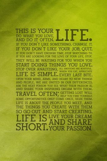 Life Saying