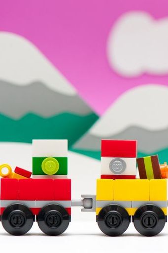 Lego Train Noël