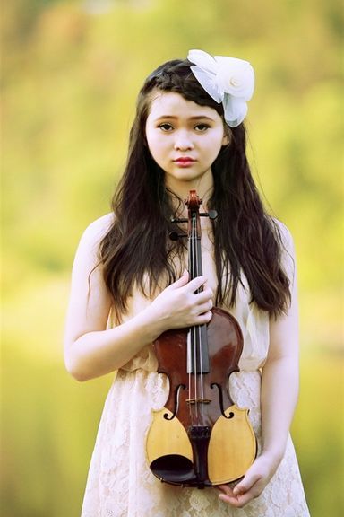 Girl With violin