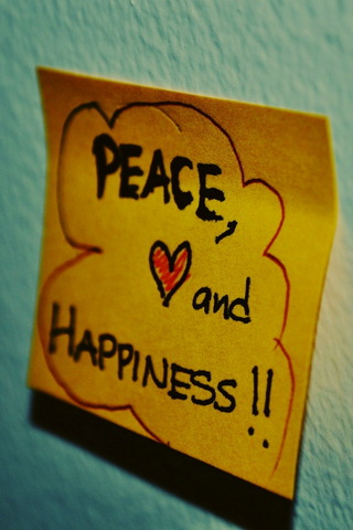 Peace, Love And Happiness