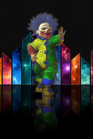 Clown On Stage